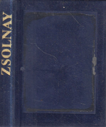 Dr. Győző Sikota: Zsolnay (angol nyelvű minikönyv, zománcplakett nélkül) antikvár