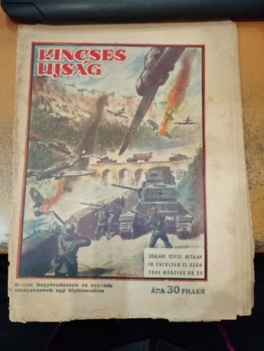 Gróf Andrássy Imréné: Kincses újság (1944. március 29.) antikvár