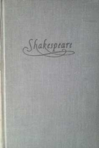 William Shakespeare: Shakespeare -Versek antikvár