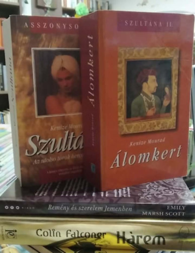 Kenize Mourad, Emily Marsh Scott, Colin Falconer: 4 db-os romantikus könyvcsomag: Hárem+ Remény és szerelem Jemenben+ Álomkert+ Szultána antikvár