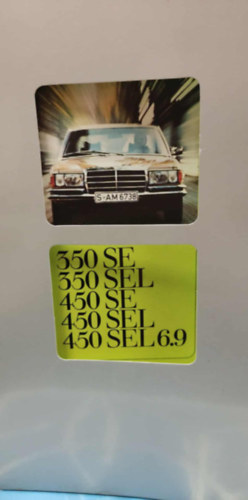 Mercedes 350 SE SEL 450 SE SEL SEL6.9 antikvár