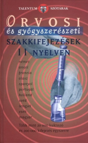 Orvosi és gyógyszerészeti szakkifejezések 11 nyelven akciós termékkép 1