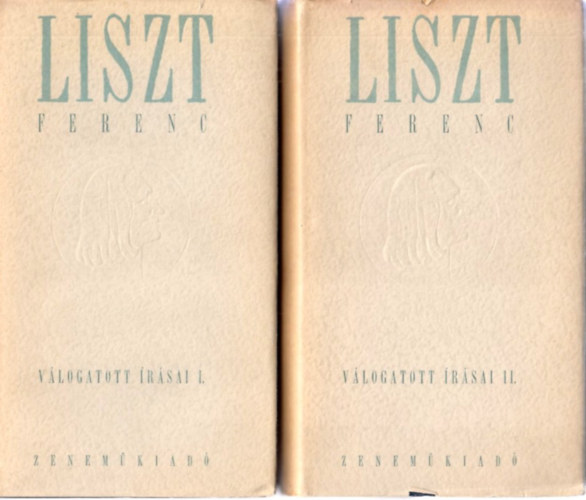 Liszt Ferenc: Liszt Ferenc válogatott írásai I-II. antikvár