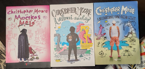 Christopher Moore: Christopher Moore könyvcsomag könyv