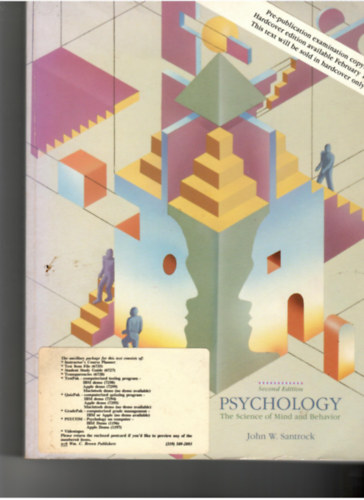 John W. Santrock: Psychology - The Science of Mind and Behavior antikvár