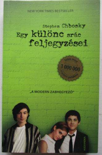 Stephen Chbosky: Egy különc srác feljegyzései antikvár