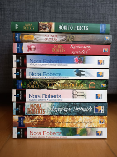 Nora Roberts: 10 Nora Roberts sikerkönyv antikvár