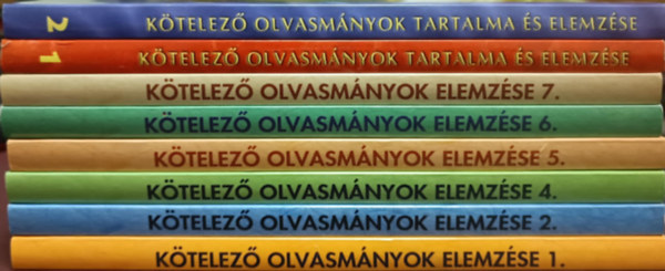 Középiskolai irodalmi könyvcsomag antikvár