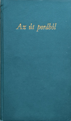 Berta Árpád: Az út porából (versek) - Dedikált antikvár