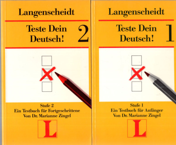 Dr. Marianne Zingel: Teste Dein Deutsch 1-2. antikvár