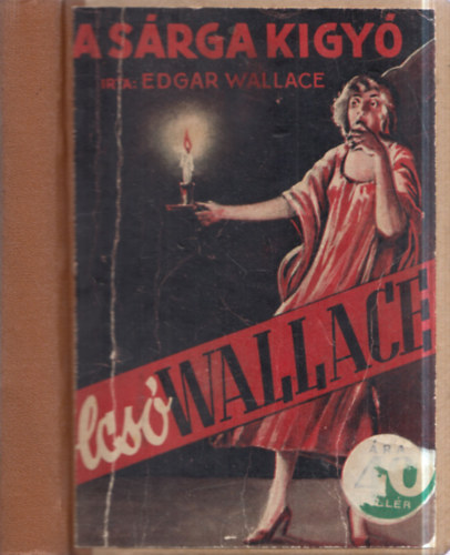 Edgard Wallace: A sárga kígyó antikvár