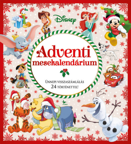 Disney: Adventi mesekalendárium könyv