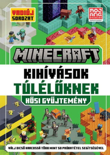 Minecraft: Kihívások túlélőknek - Hősi gyűjtemény könyv