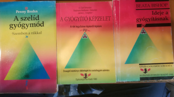 Penny Brohn, Beata Bishop, O. Carl Simonton, Stephanie Matthews Simonton, James L. Creighton: 3 db Egészség: A gyógyító képzelet + A szelíd gyógymód + Ideje a gyógyításnak könyv