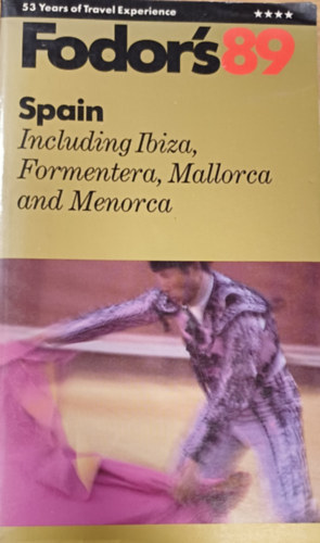 Fodor's 89 Spain antikvár