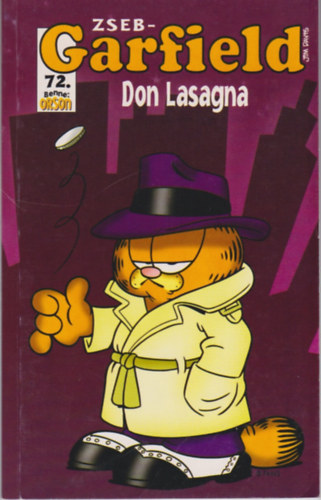 Jim Davis: Zsebgarfield 72. - Don Lasagna antikvár