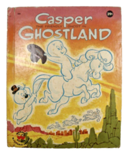 Casper the friendly ghost in Ghostland antikvár