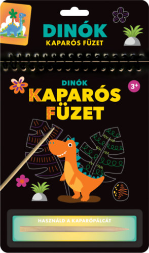 Kaparós füzet - Dinók akciós termékkép 1