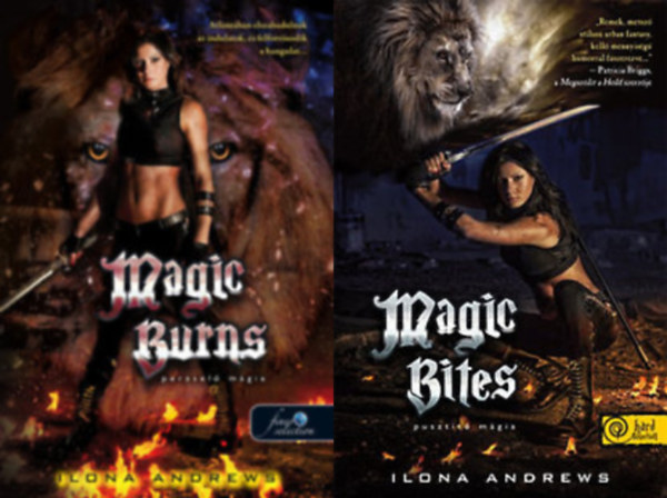 Ilona Andrews: Kate Daniels 1-2. (Pusztító mágia - Perzselő mágia) antikvár