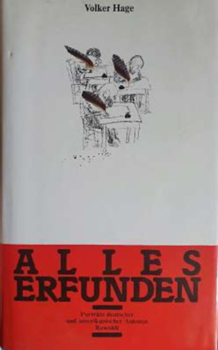 Volker Hage: Alles erfunden antikvár