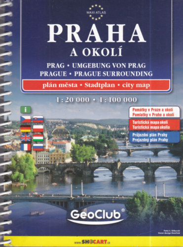 Praha (Prága autóstérkép) antikvár