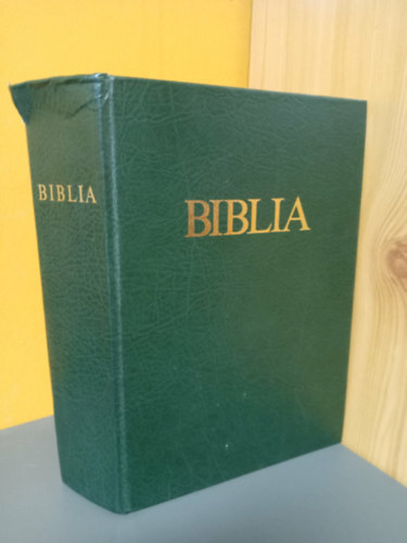 Szent István-Társulat: Biblia: Ószövetségi és Újszövetségi szentírás (Szent István Társulat 1982-es kiadás, műbőr kötés) antikvár