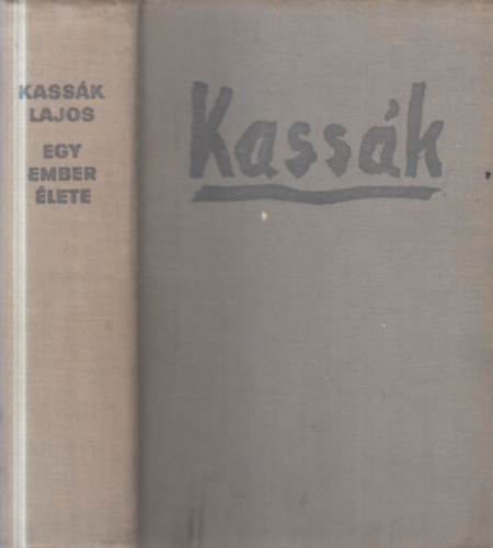 Kassák Lajos: Egy ember élete (egykötetes kiadás) antikvár