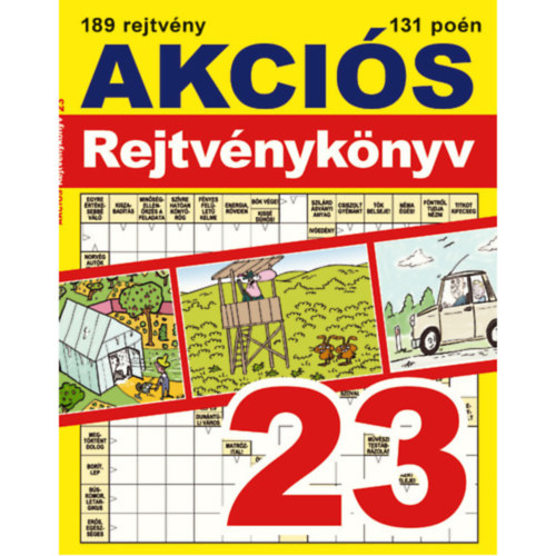 Akciós Rejtvénykönyv 23. antikvár