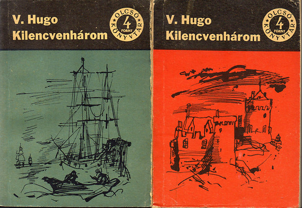 Victor Hugo: Kilencvenhárom I-II. antikvár