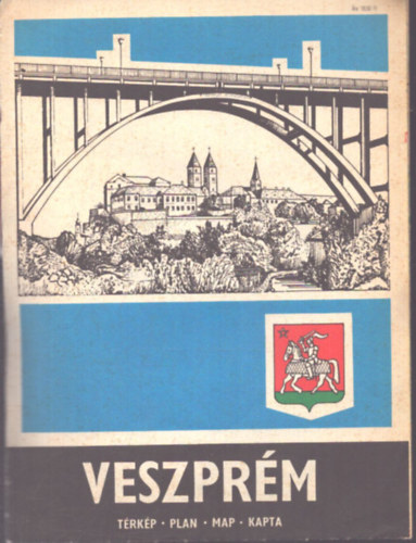 Veszprém térkép antikvár