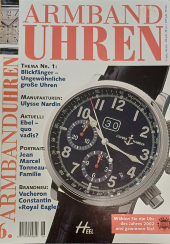 Armbanduhren Katalog 2001/6 antikvár
