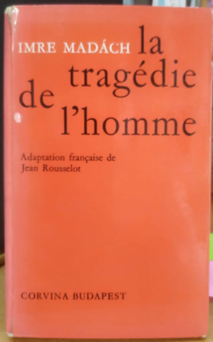 Imre Madách: La tragédie de l'homme antikvár