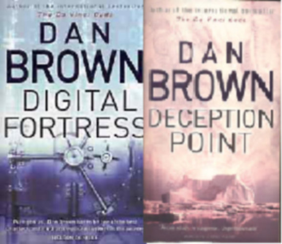 Dan Brown: Digital Fortress + Deception Code antikvár