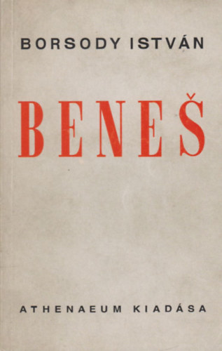 Borsody István: Benes antikvár