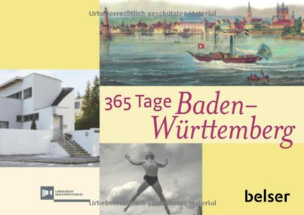 365 Tage Baden-Württemberg antikvár
