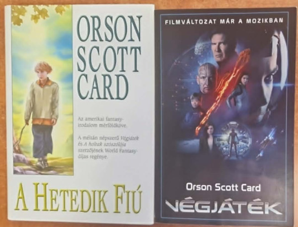Orson Scott Card: 2db Orson Scott Card regény:Végjáték+A hetedik fiú antikvár