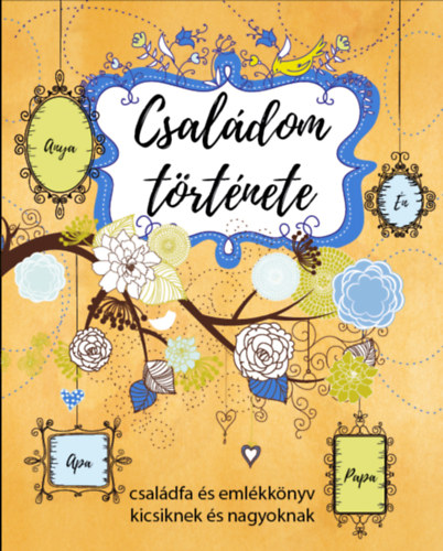 Családom története könyv