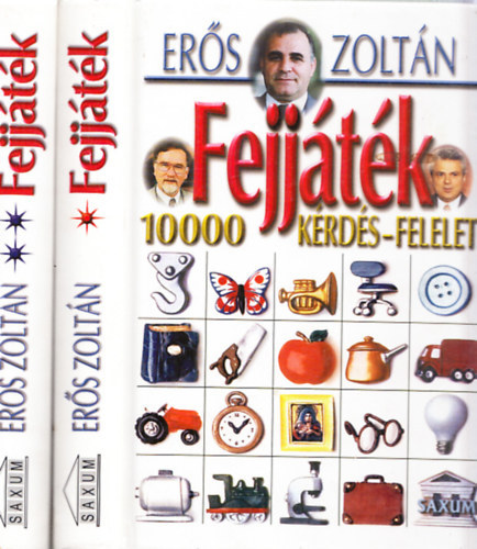 Erős Zoltán: Fejjáték 10000 kérdés-felelet I-II. antikvár