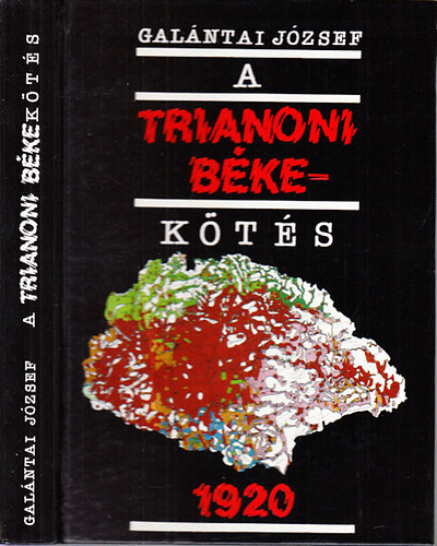 Galántai József: A Trianoni békekötés 1920. (A párizsi meghívástól a ratifikálásig)- térképpel antikvár