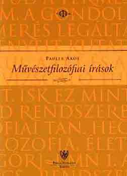 Művészetfilozófiai írások akciós termékkép 1