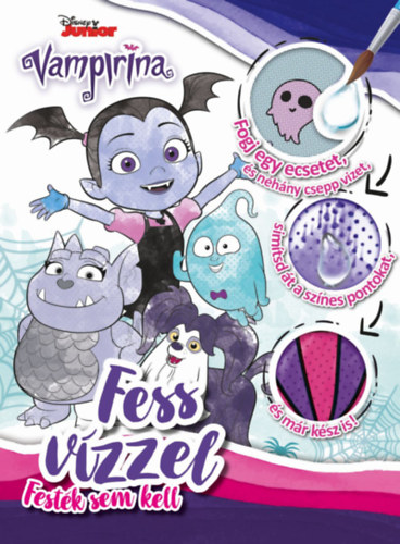 Fess vízzel! - Vampirina könyv