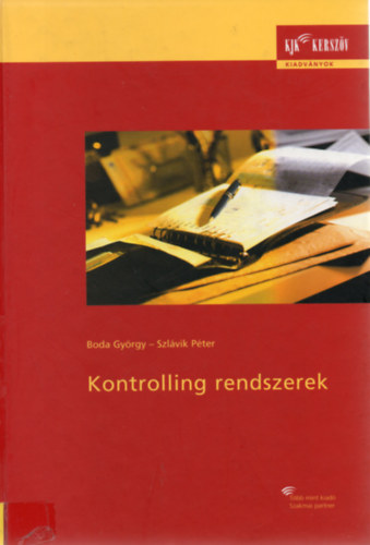 Boda György, Szlávik Péter: Kontrolling rendszerek - CD nélkül antikvár