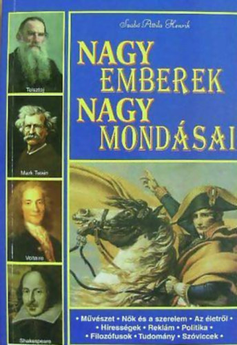 Nagy emberek nagy mondásai antikvár