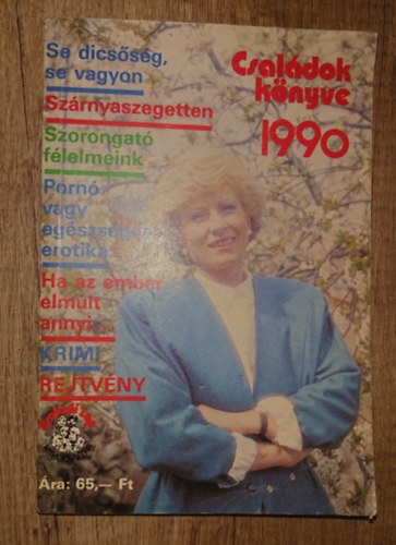 Családok könyve 1990 antikvár