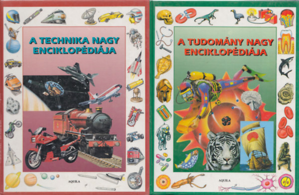 A technika nagy enciklopédiája + A tudomány nagy enciklopédiája (két mű) antikvár
