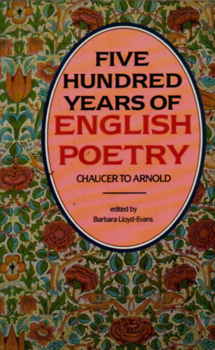 Barbara Lloyd-Evans: Five Hundred Years of English Poetry. antikvár