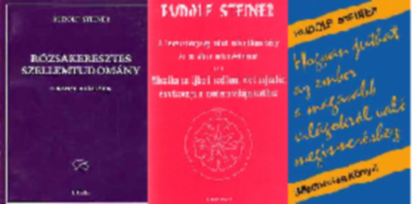 Rudolf Steiner: Rudolf Steiner könyvcsomag antikvár