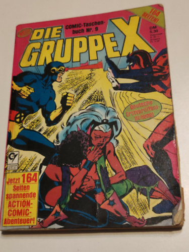 Több szerző: Die Grouppe X Comic-Taschenbuch 9. antikvár
