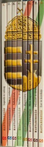 Tájak és emberek + Legenda és valóság + Növény és állatvilág + Hagyomány és kultúra + Felfedezések, találmányok  + Híres magyarok, magyar hírességek + Ezer év krónikája + Művészet és történelem (magyarország teljes sorozat) antikvár