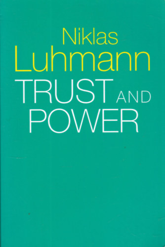 Niklas Luhmann: Trust and Power antikvár